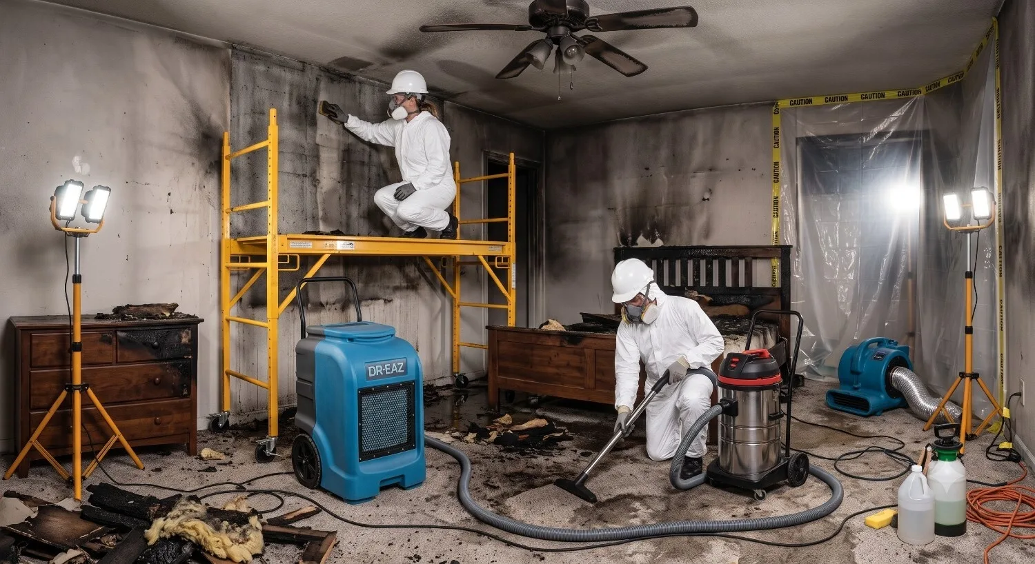 Fire Damage Restoration Azusa in Azusa